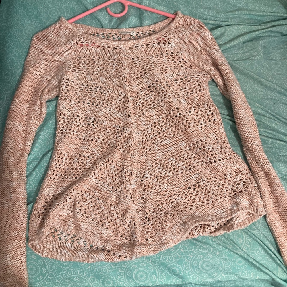 Pink sweater